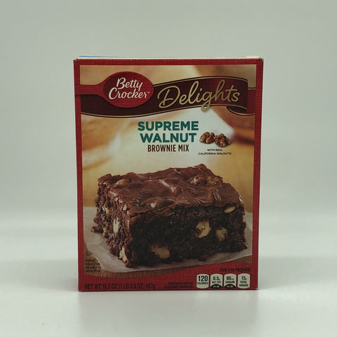 Betty Crocker Delights Supreme Walnut Brownie Mix (16.5oz)