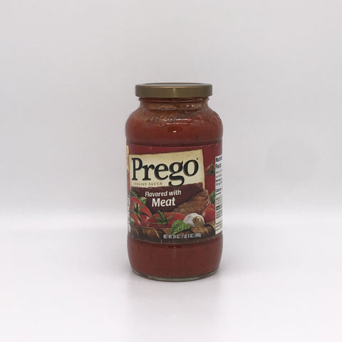 Prego Italian Sauce Flavored with Meat (24oz)