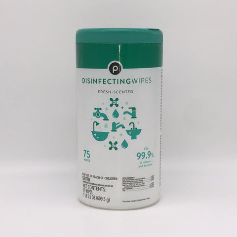 Publix Fresh-Scented Disinfecting Wipes (75ct)