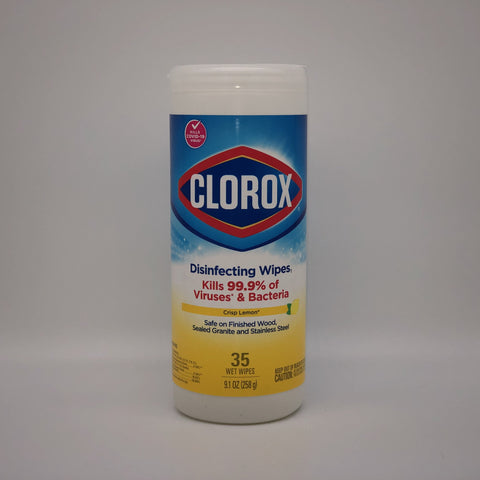 Clorox Crisp Lemon Disinfecting Wipes (35ct)