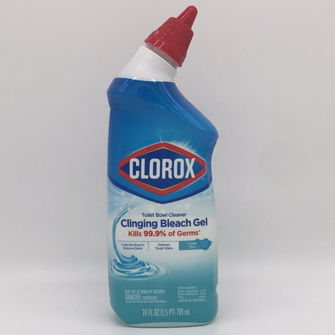 Clorox Clinging Bleach Gel Toilet Bowl Cleaner (24oz)