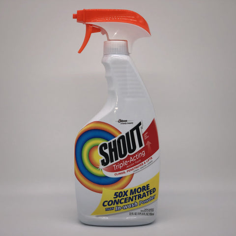 Shout Triple-Acting Laundry Stain Remover (22oz)