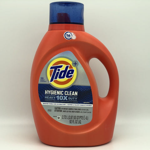Tide Hygienic Clean Heavy Duty Laundry Detergent (2.72L - 92oz)