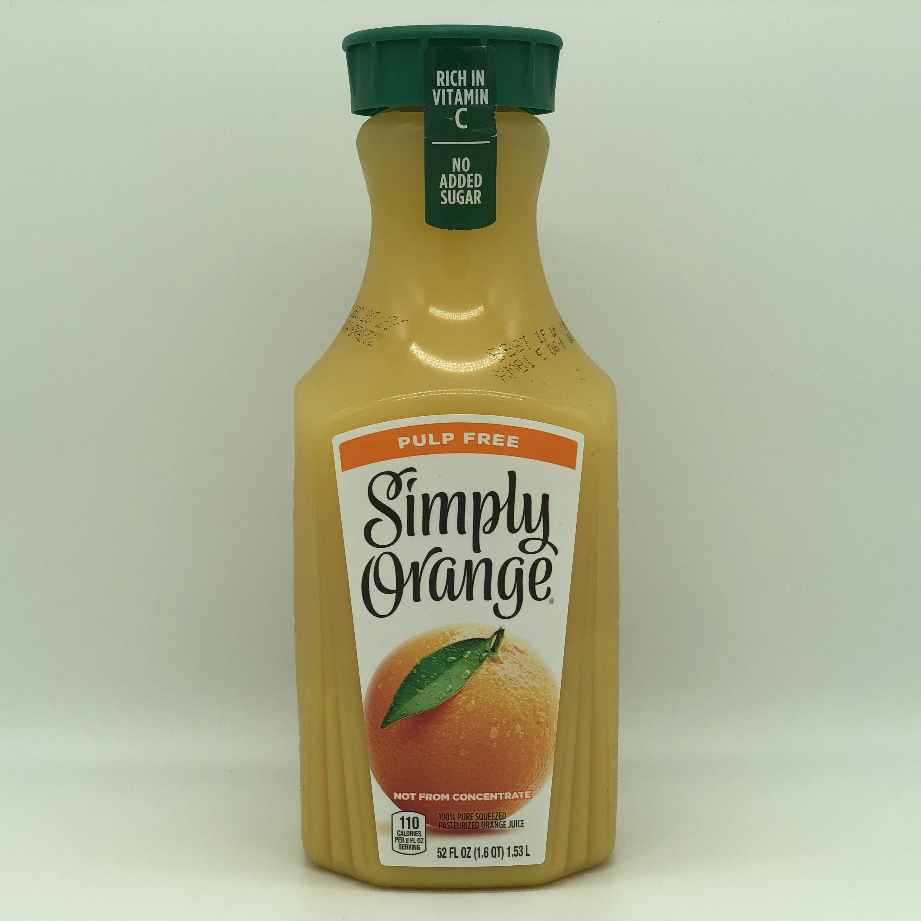 Simply Orange Juice Low Pulp Simply Orange Pulp Free Orange Juice