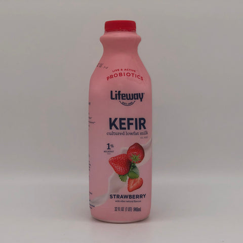 Lifeway Kefir 1% Lowfat Strawberry Milk (32oz)