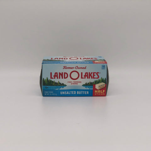 Land O Lakes Unsalted Butter Half Sticks (8 - 2oz Sticks)