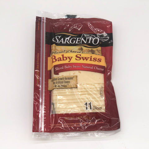 Sargento Baby Swiss Cheese Slices (11ct - 7oz)