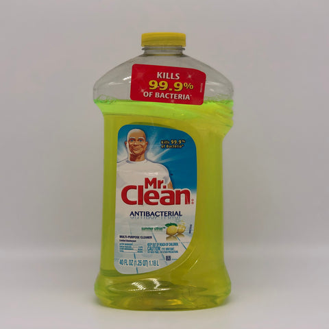 Mr. Clean Summer Citrus Antibacterial Multi-Purpose Cleaner (40oz)