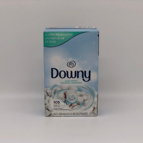 Downy Cool Cotton Fabric Softener Sheets (105ct)